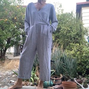 Comfy striped jumpsuit